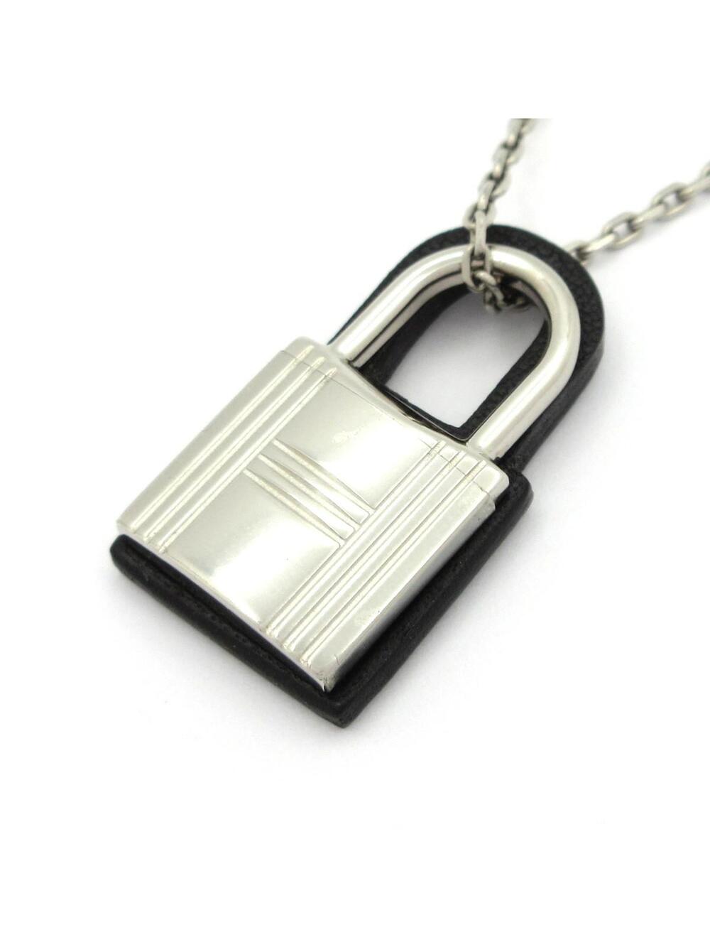 Hermes O'Kelly Silver Black Hardware #349904H61B
